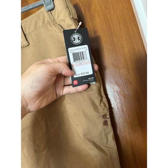 NWT Under Armour Tan Khaki Dress Pant Mens Golf - Picture 3 of 6